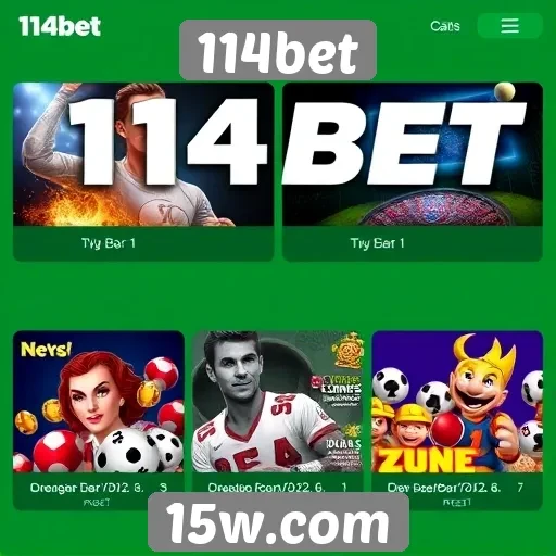 Opções de jogos disponíveis no 114bet
