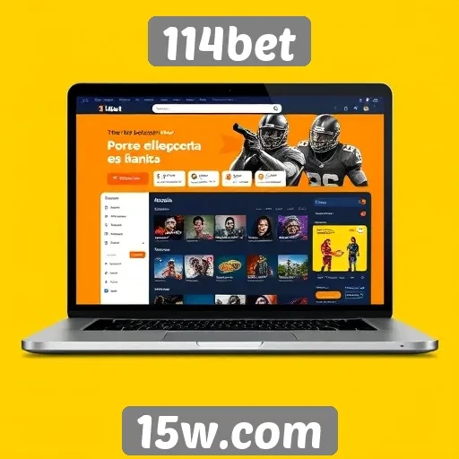 Interface do usuário do 114bet é intuitiva e acessível